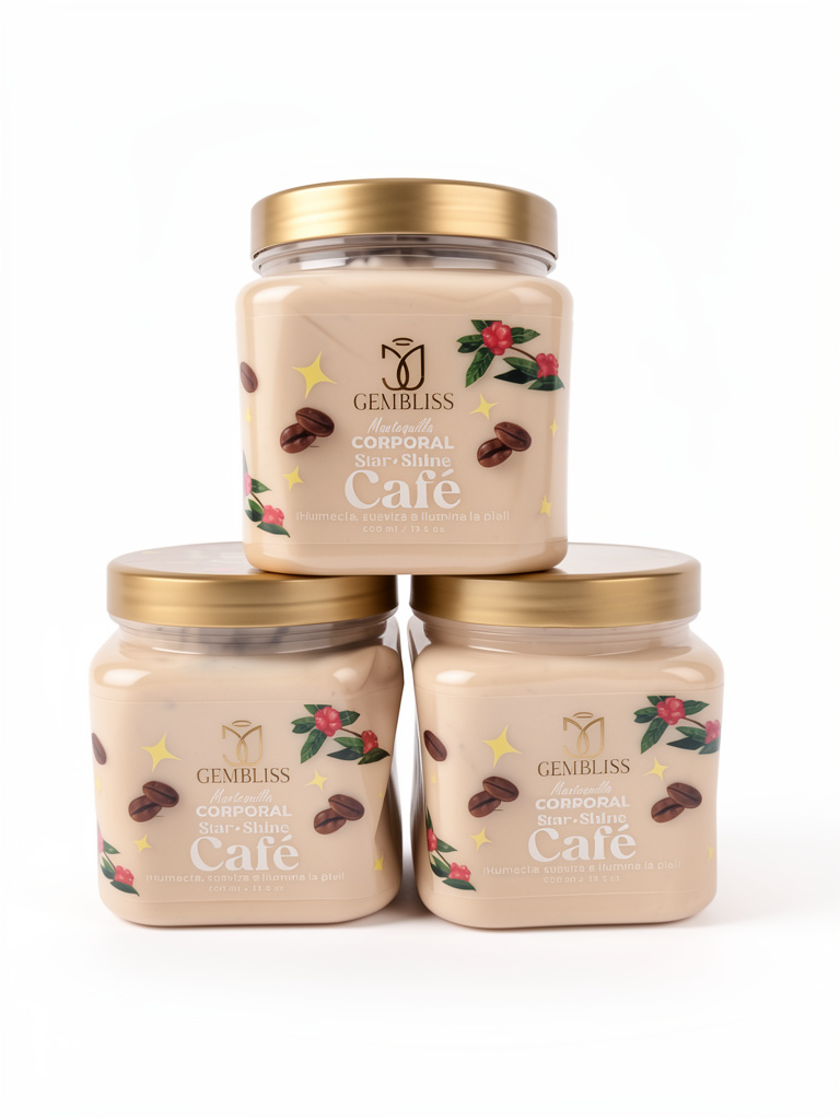 MANTEQUILLA CORPORAL DE CAFÉ GEMBLISS (400 g)