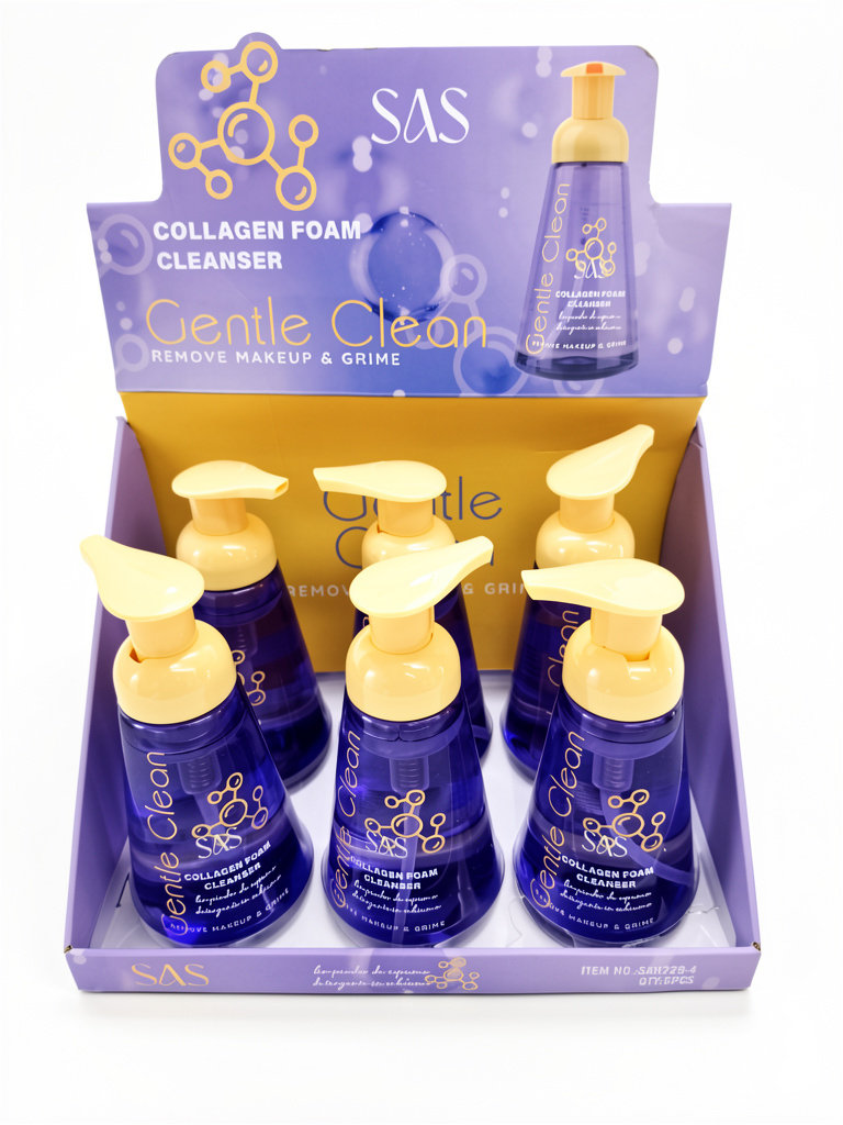 GEL LIMPIADOR COLLAGEN FOAM CLEANSER SAS (310 ml)