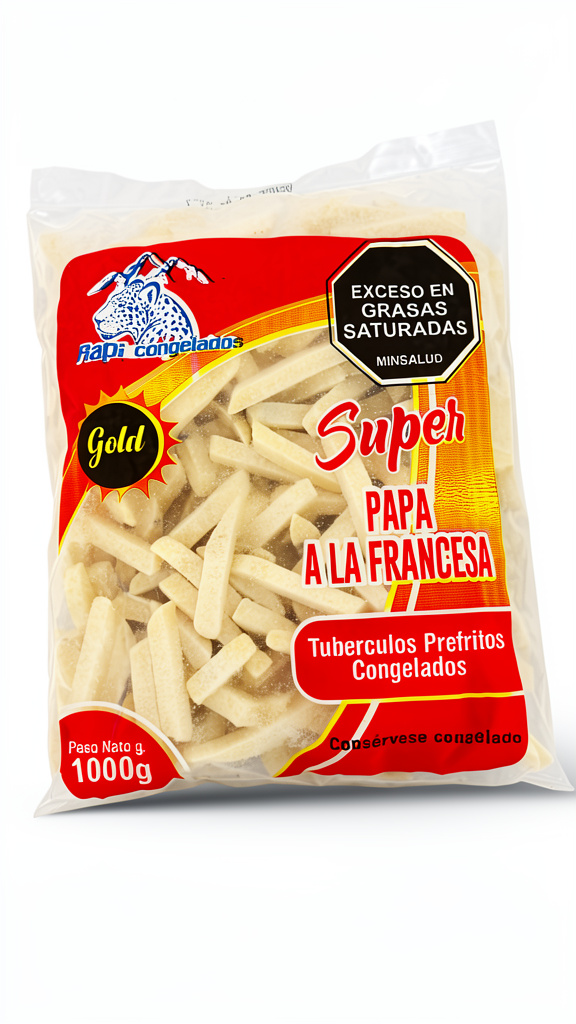 Rapi congelados Papa a la francesa 500gm