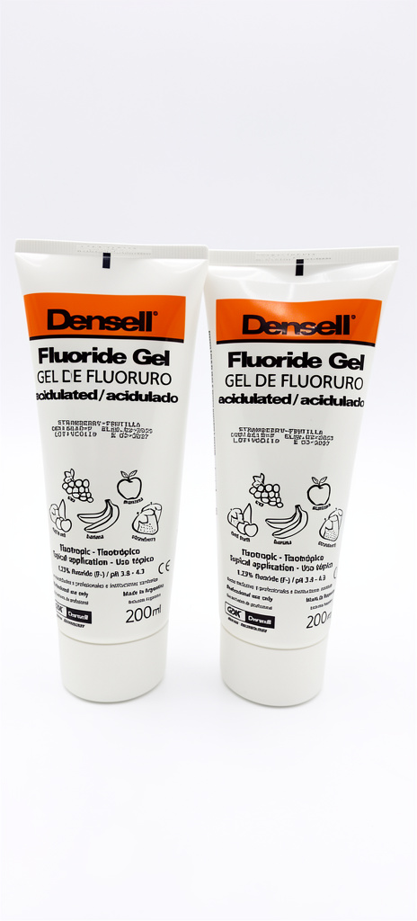 Flúor Gel 200ml frutilla