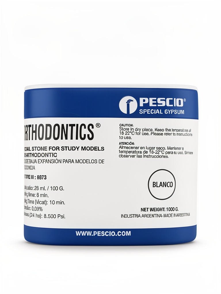 Pescio Orthodontics blanco 1kg