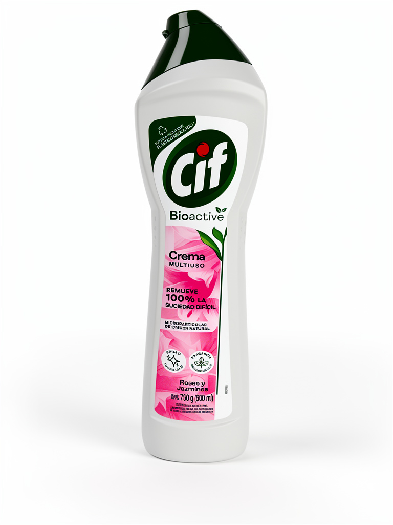 Cif Bioactive crema multiuso rosas y jazmines