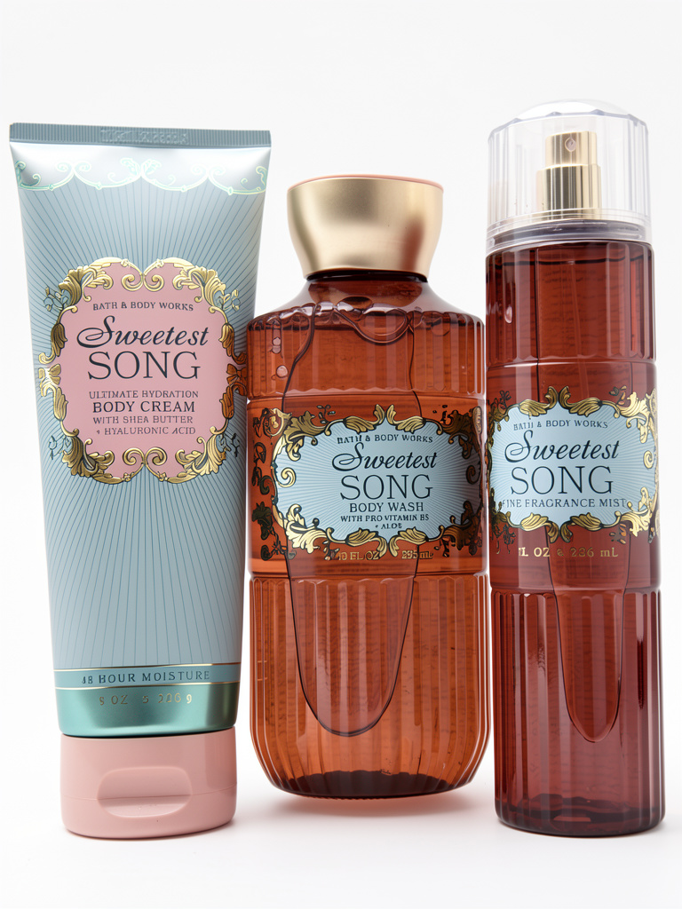 Bath Body Works Set Sweetest Song