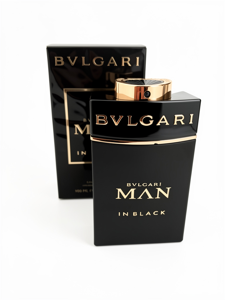 Bvlgari man in black