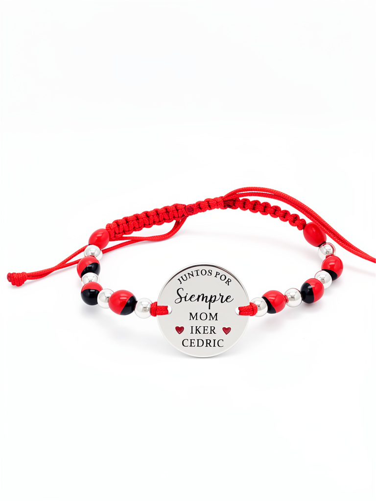 Pulsera hilo rojo para niños