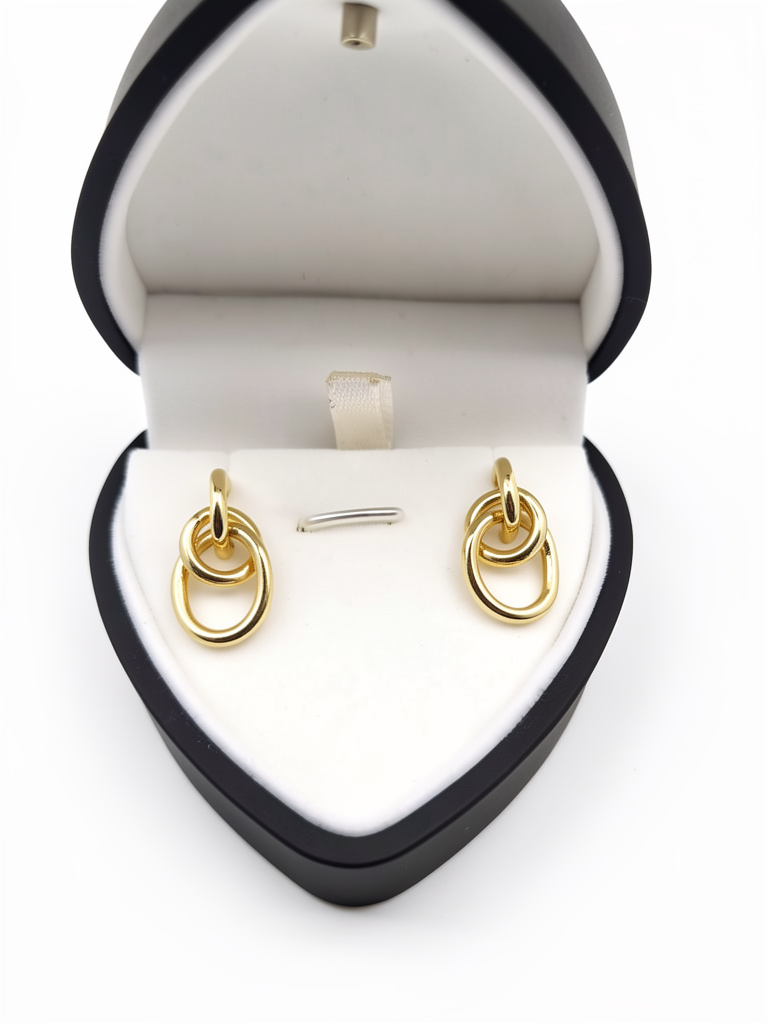 Aretes de aro doble