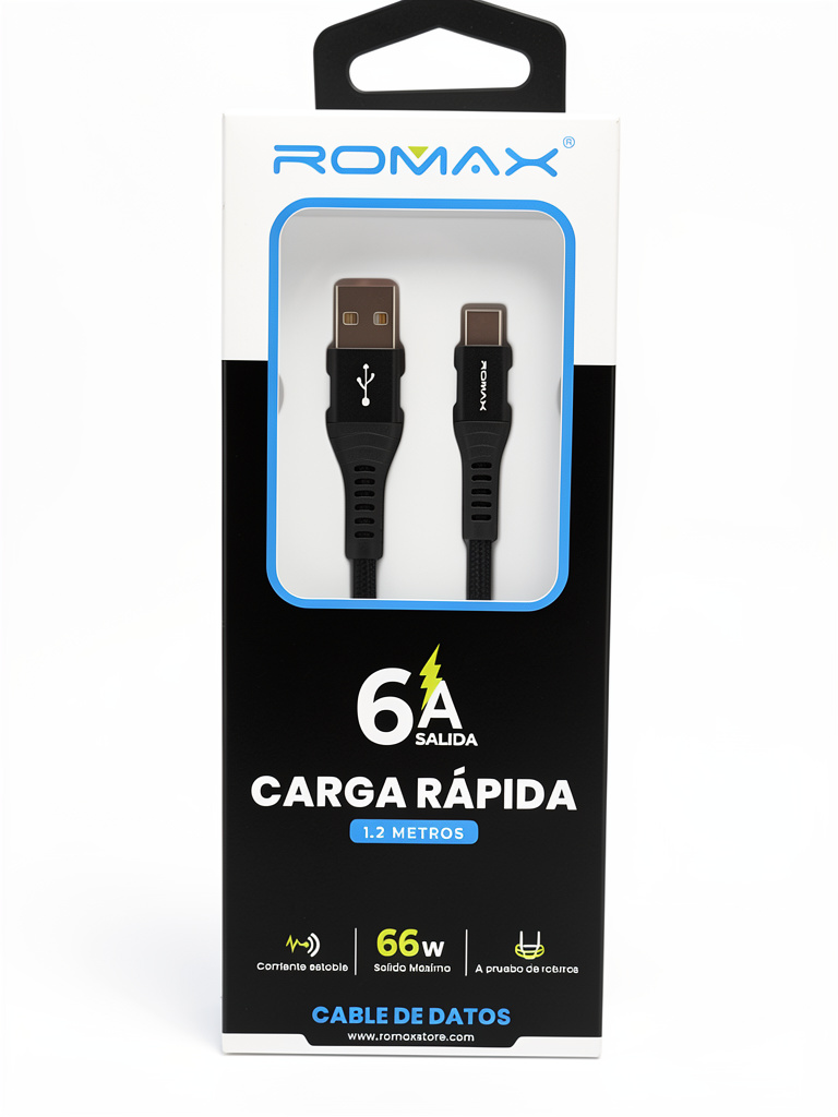 Romax cable 6A Type-C