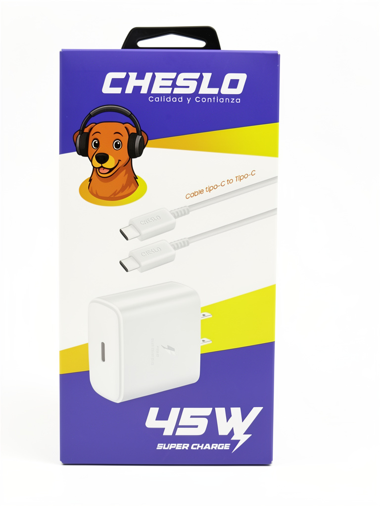 CHESLO cargador 45W