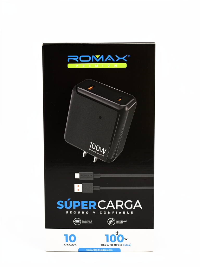 ROMAX cargador 100W