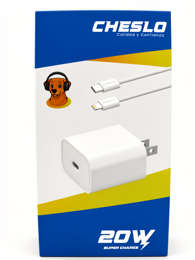 Cargadores Cheslo Lightning 20W
