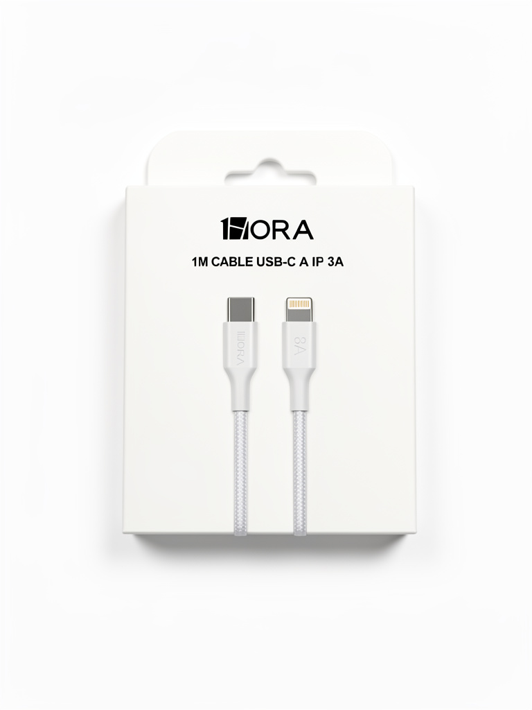 1HORA cable C a iPhone
