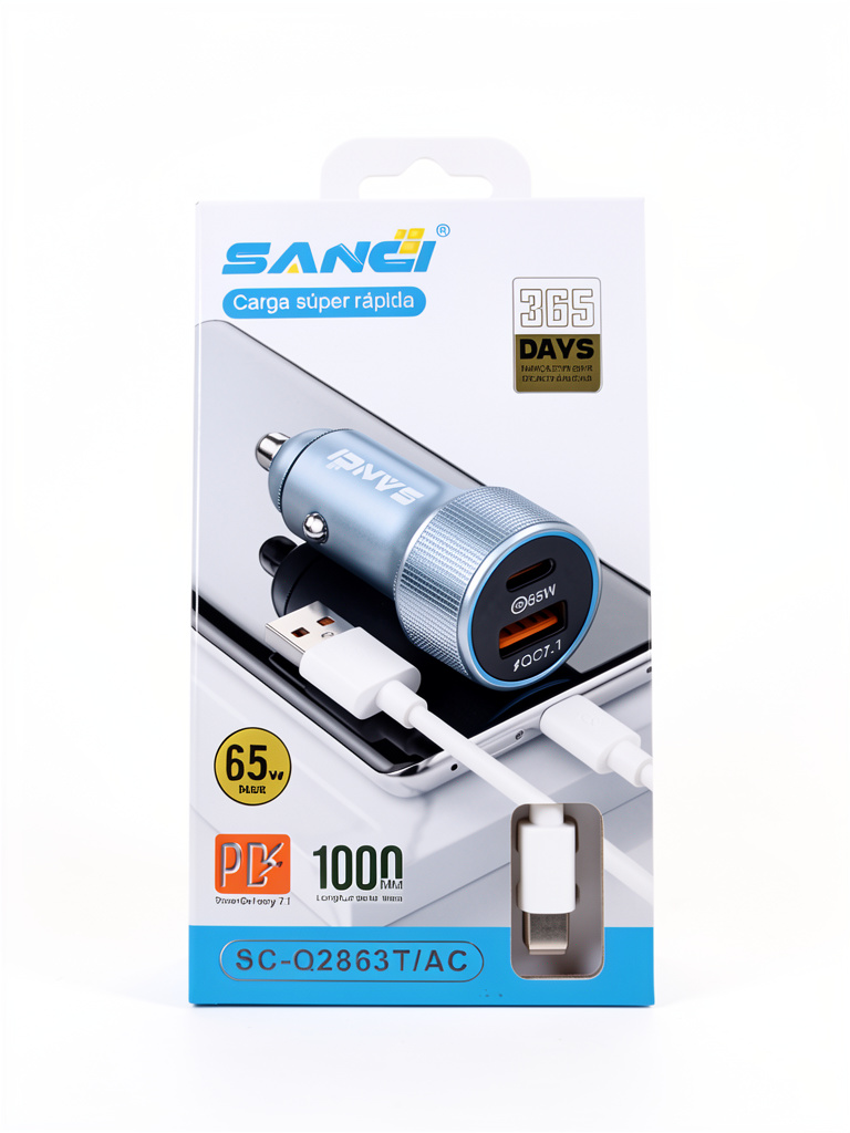 Cigarrera + Cable Sanci 65W