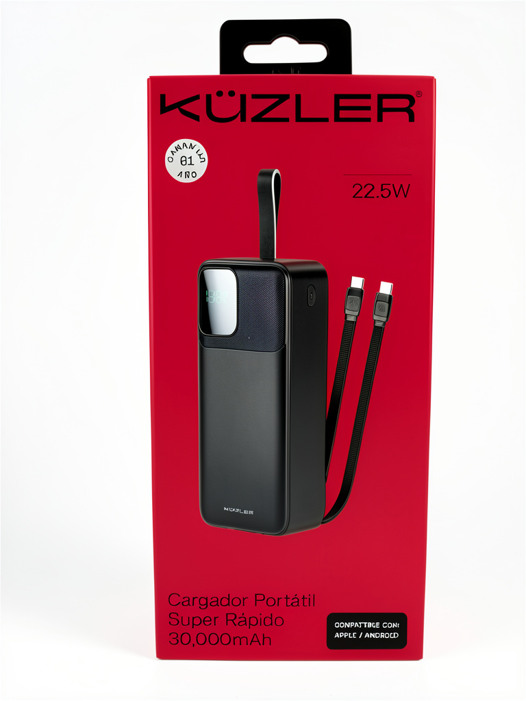 Küzler cargador portátil 22.5W