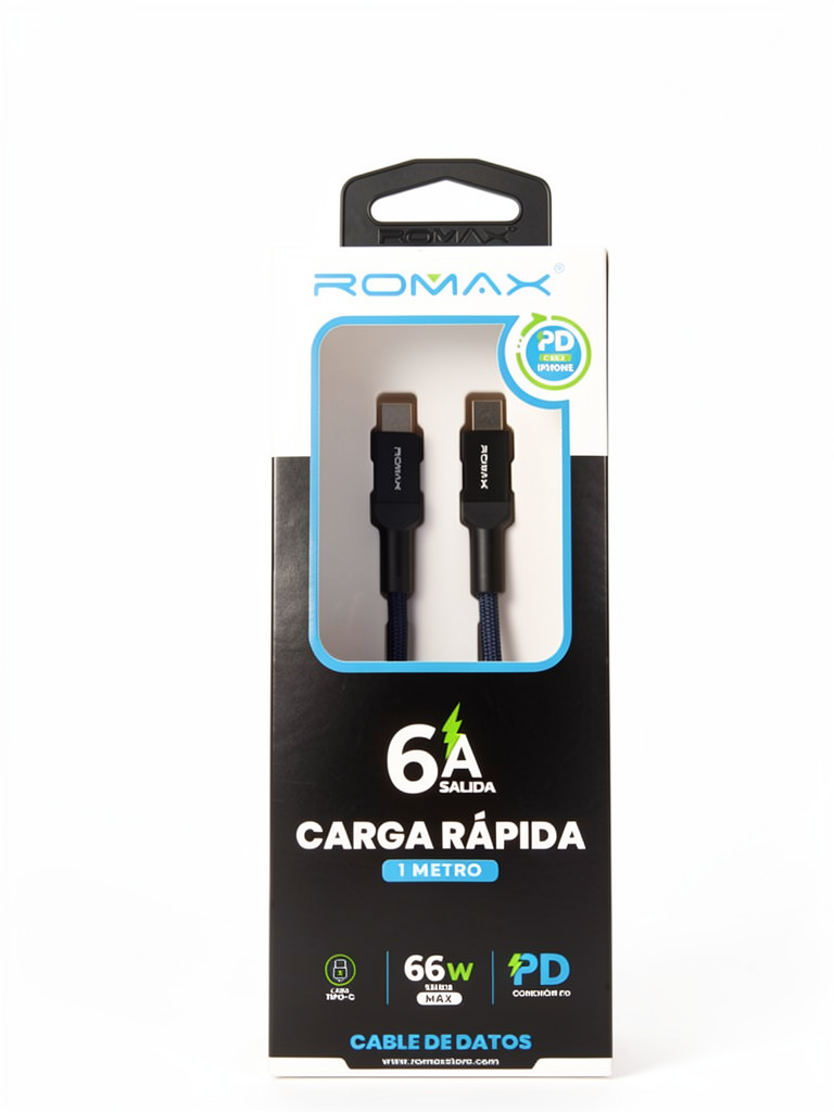 Cable Romax de Tipo-C  a Lightning