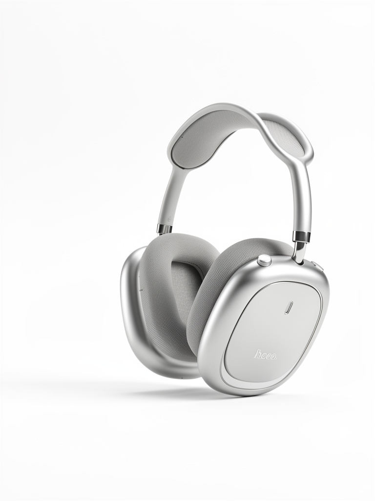 Hoco W68 audifonos inalambricos plateados