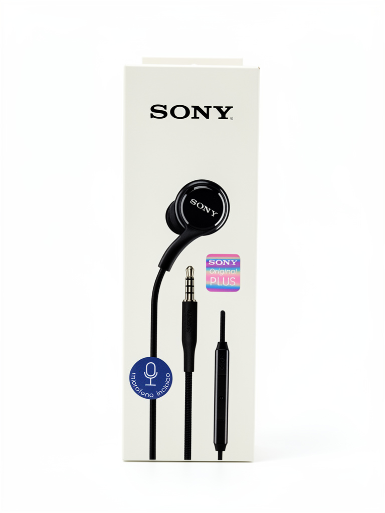 Sony audífonos de cable negros