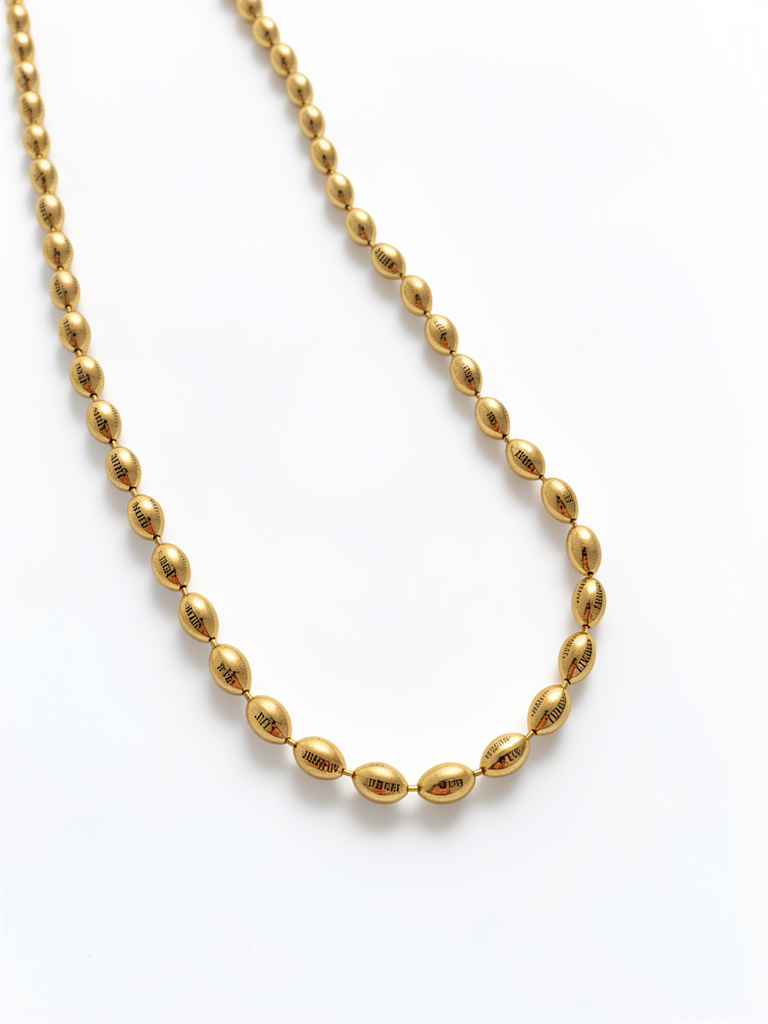 Rice Bead Chain| Stainless Steel
