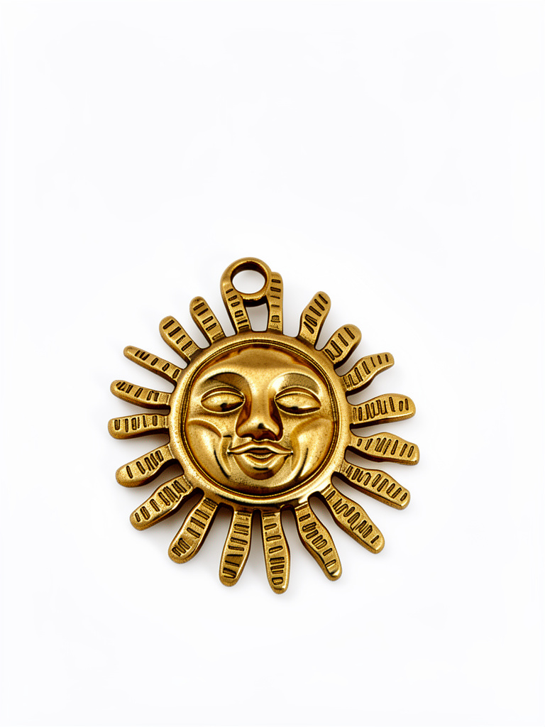 Sun Charm Stainless Steel