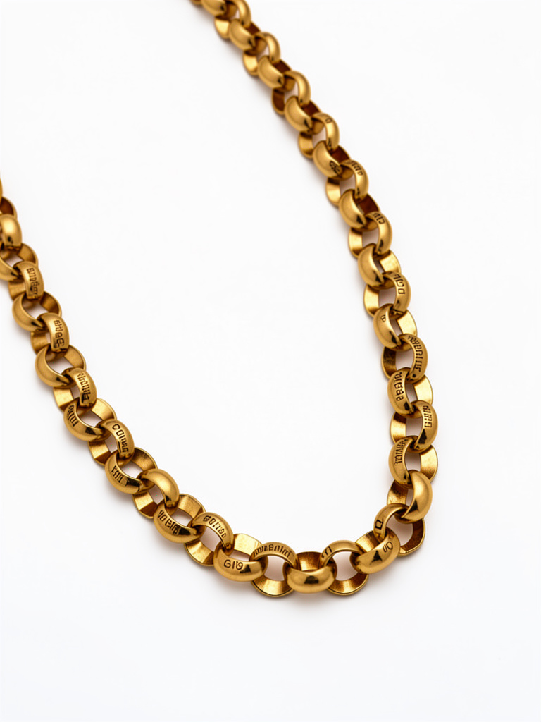 Chunky Rolo Chain| Stainless Steel