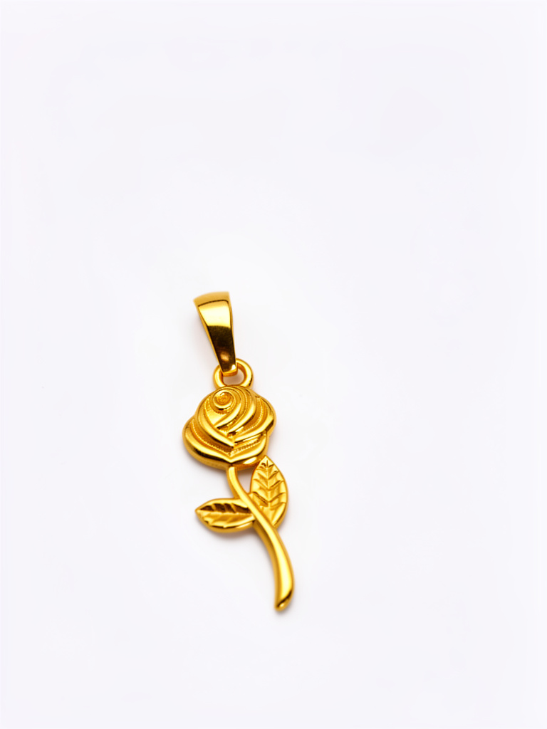 Rose Shape Charm| Stainless Steel
