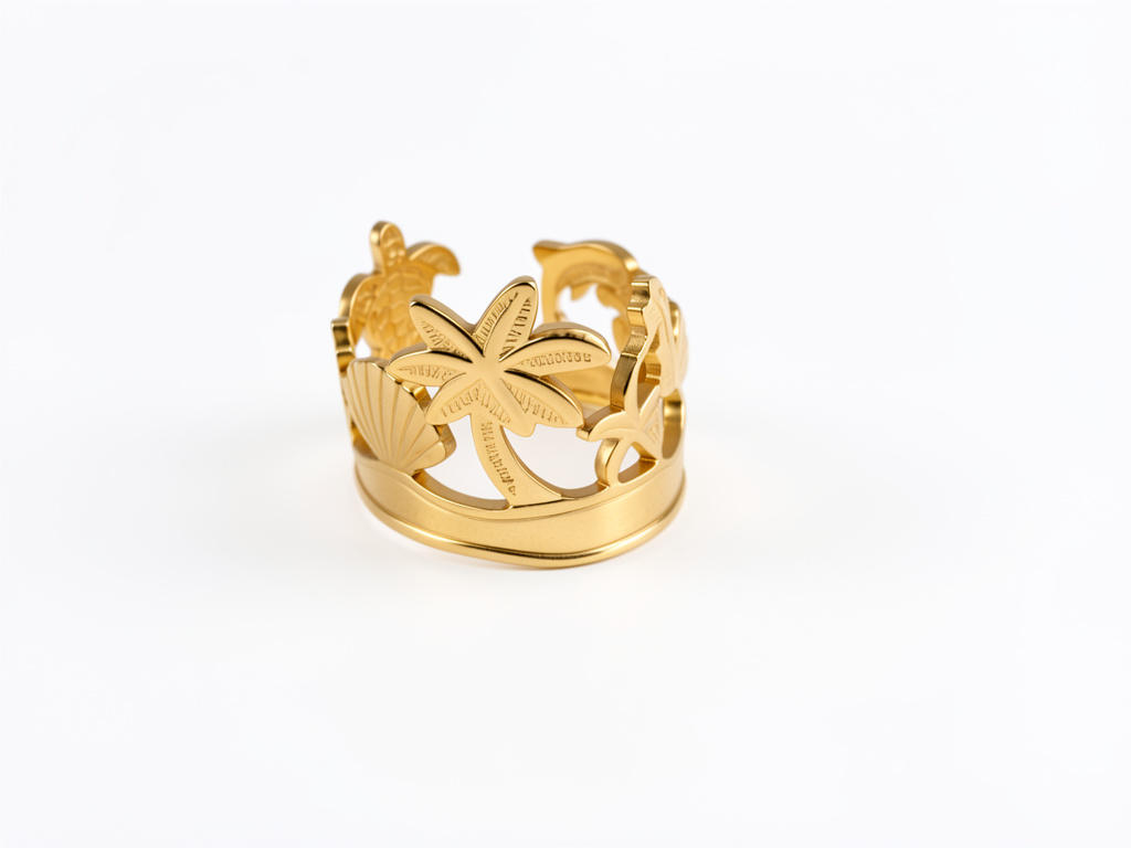 Stainless Steel Ocean Ring
