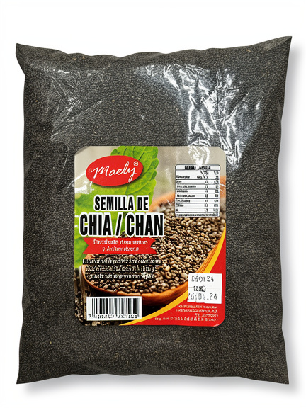 Chía bolsa 1 libra Maely