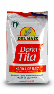 Harina de maíz nixtamalizada doña Tita empaque 907 gramos