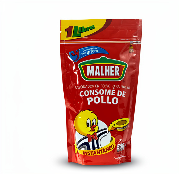 Consomé bolsa 1 libra Malher