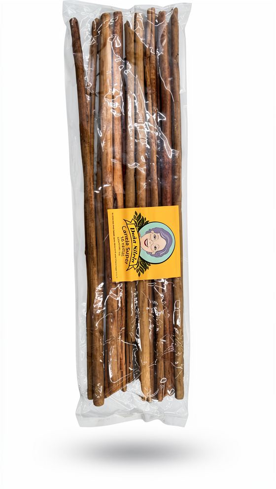 Canela en raja bolsa 1 libra Marca doña silvia