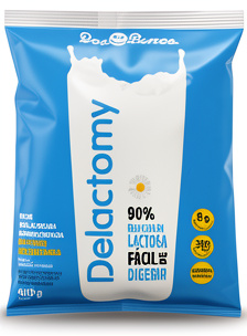 Leche en polvo delactomy bolsa 400 gramos