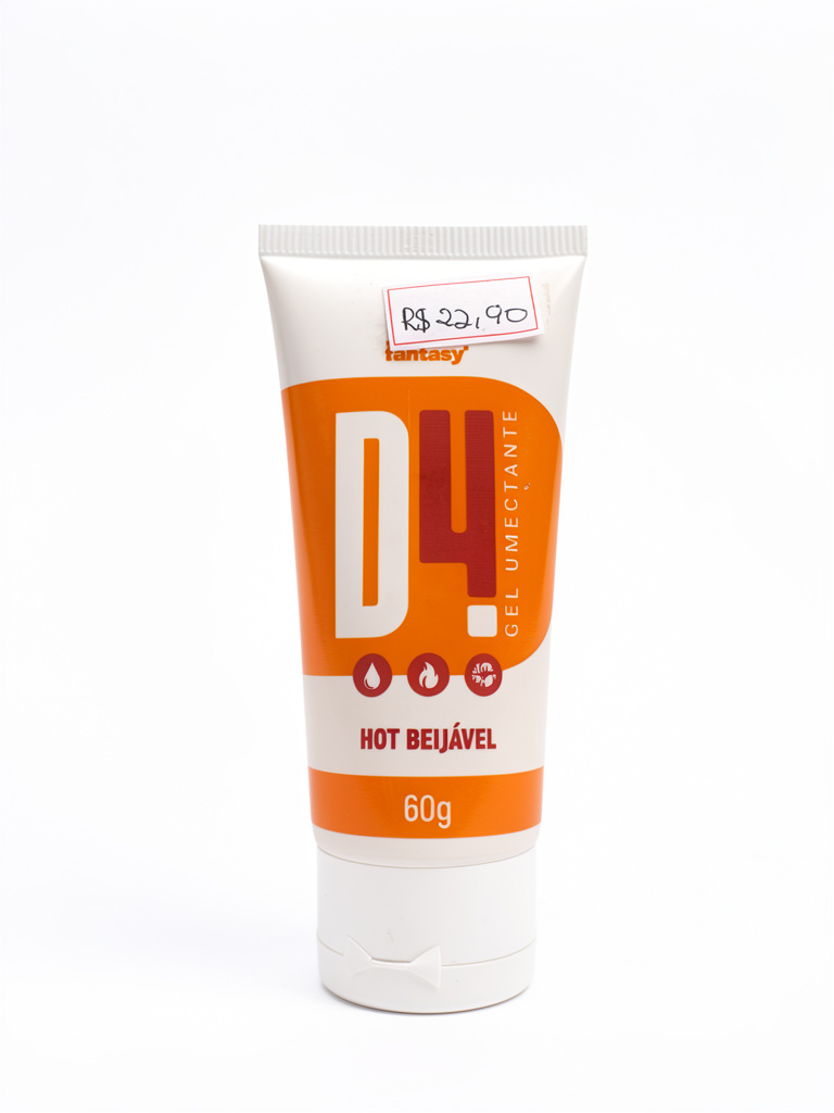 Fantasy D4 Gel Lubrificante Hot Beijável 60g