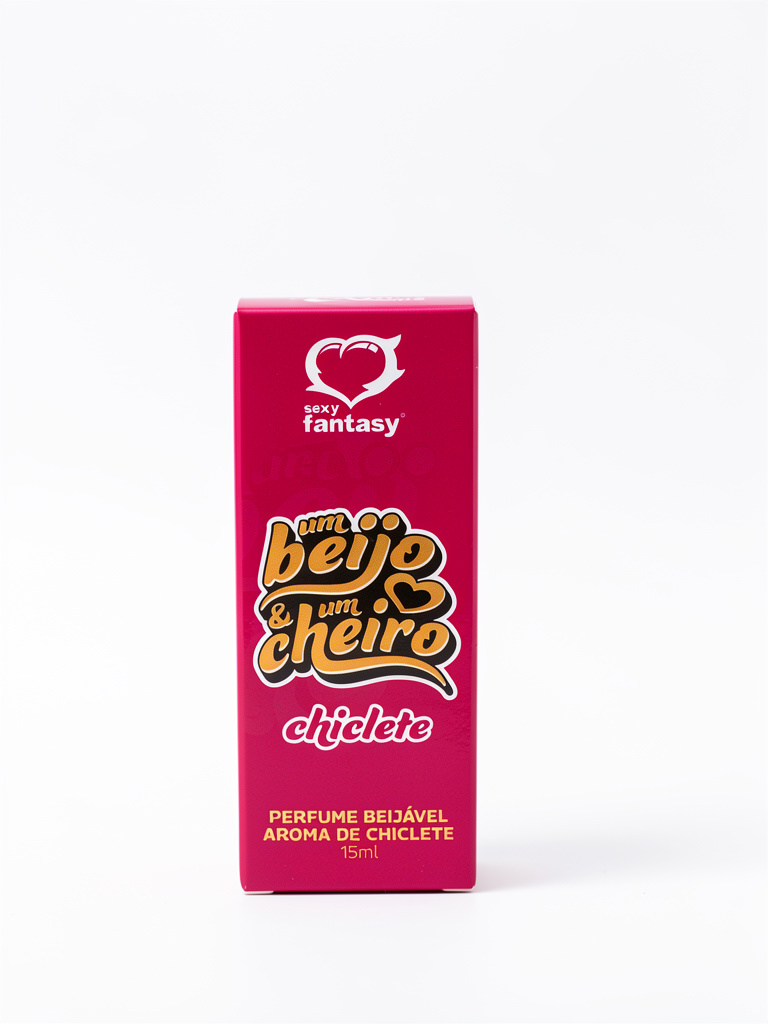 Sexy Fantasy perfume beijável chiclete 15ml