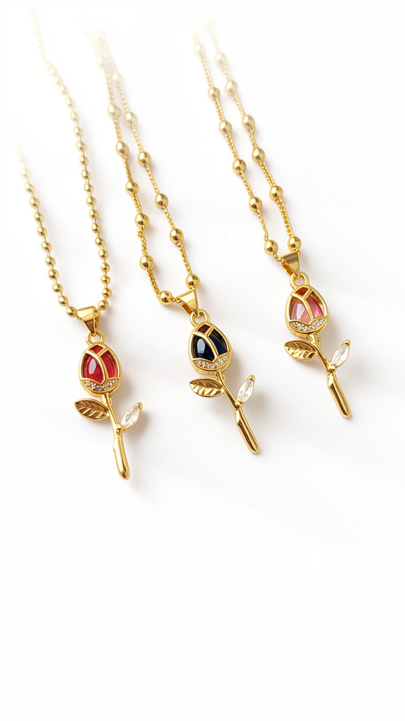 Cadenas de tulipán