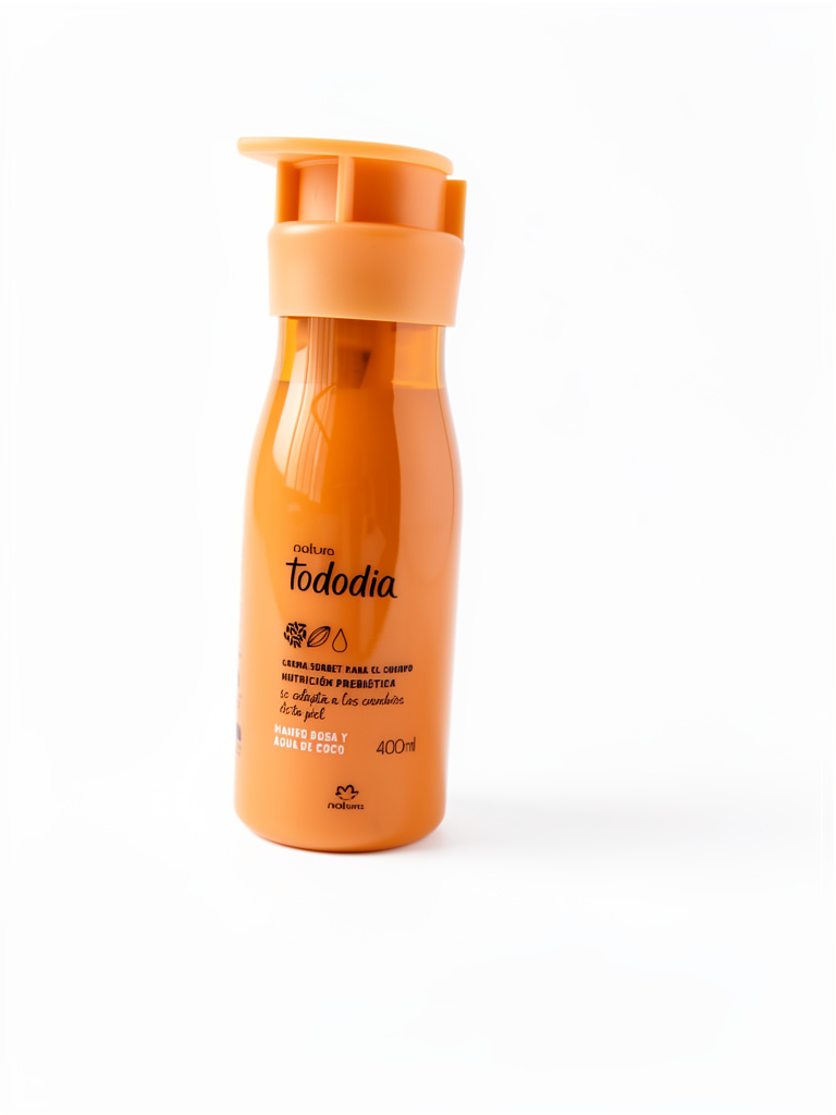 Crema corporal Tododia mango rosa y agua de coco