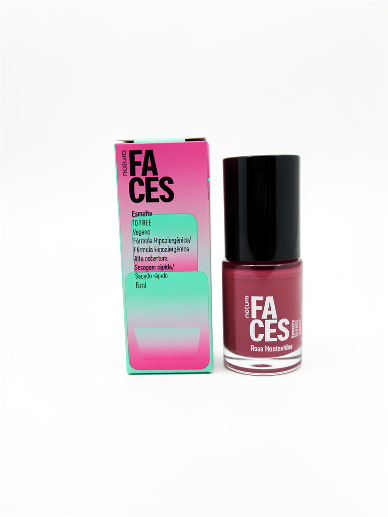 Esmalte faces rosa montevideo - Natura