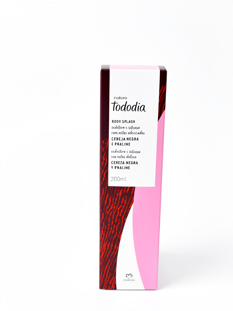 Body splash Tododia Cereza Negra y pranilé 200ml. - Natura