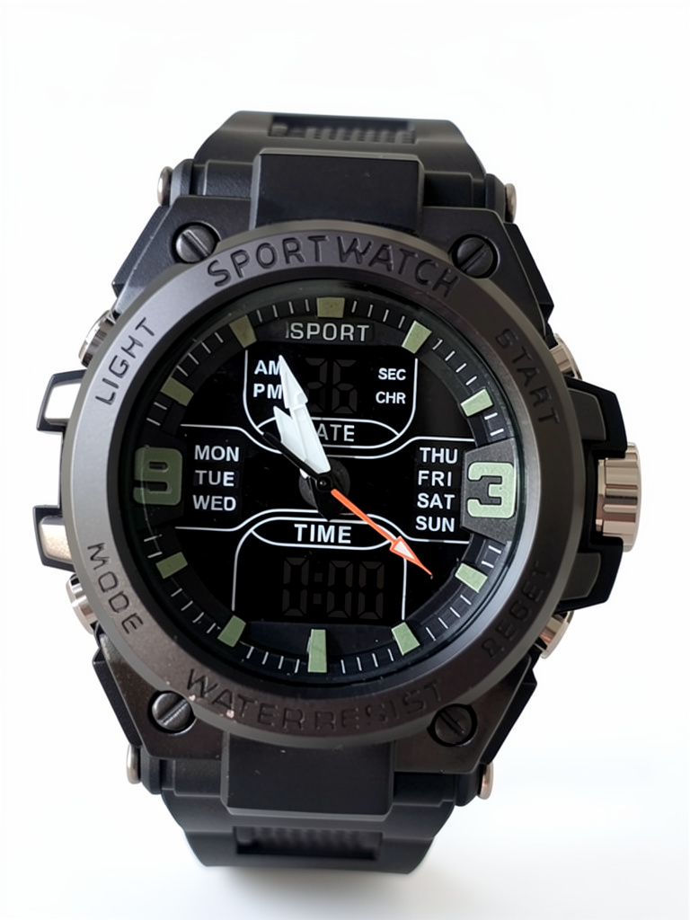 Sportwatch cromado