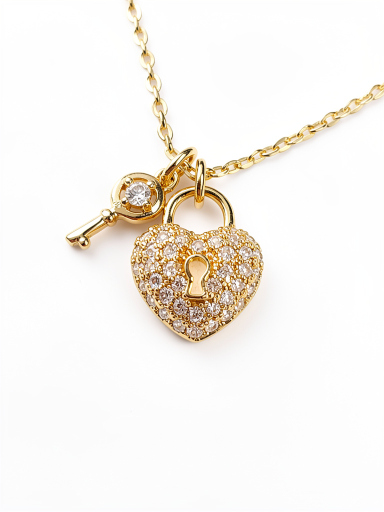 In love llave y candado corazón