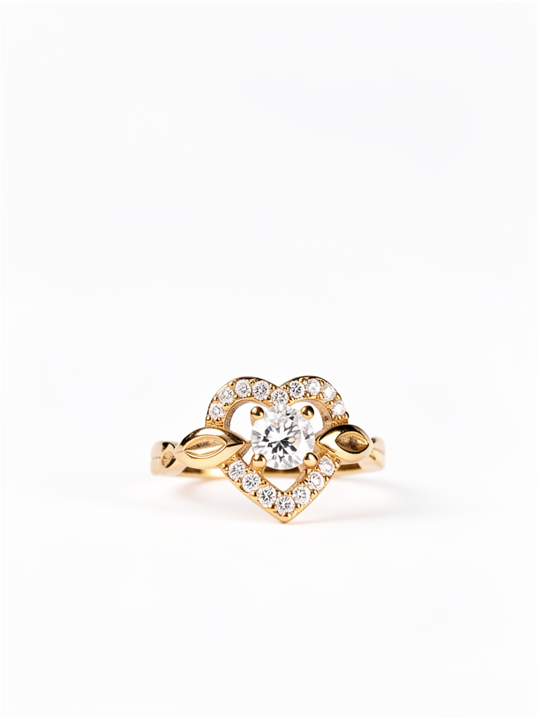 Anillo corazón