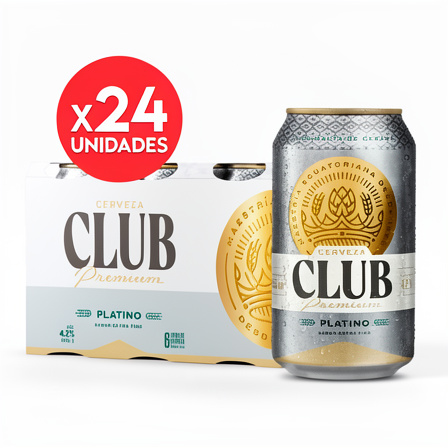 CLUB PLATINO 355ml X CAJA
