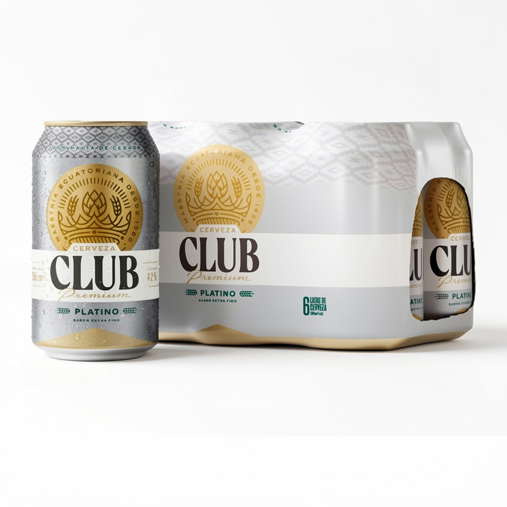 CLUB PLATINO 355ml