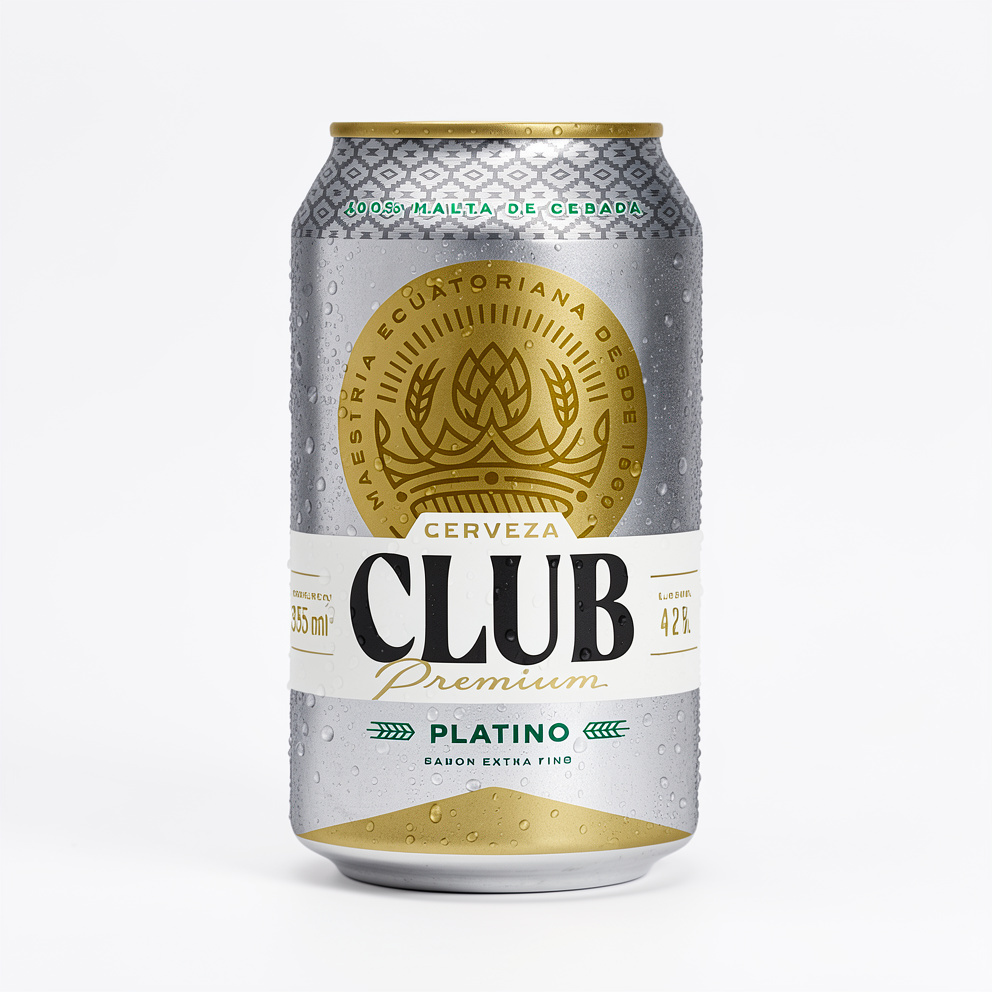 CLUB PLATINO 355ml X UD
