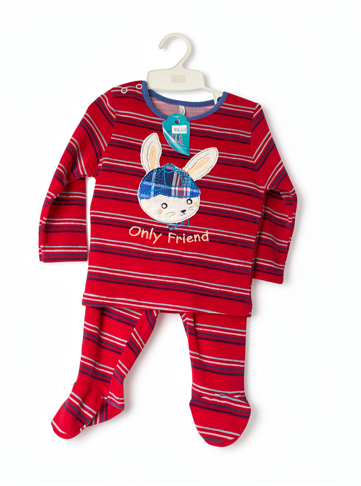 Conjunto de micropolar rojo