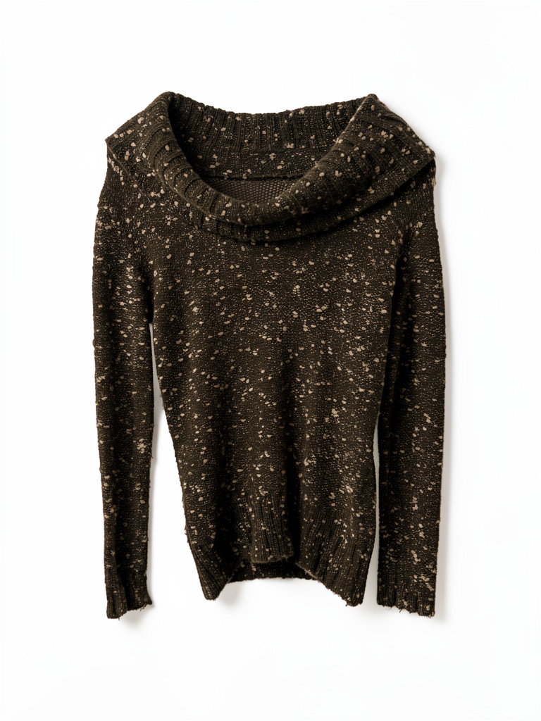 Sweater oscuro de lana