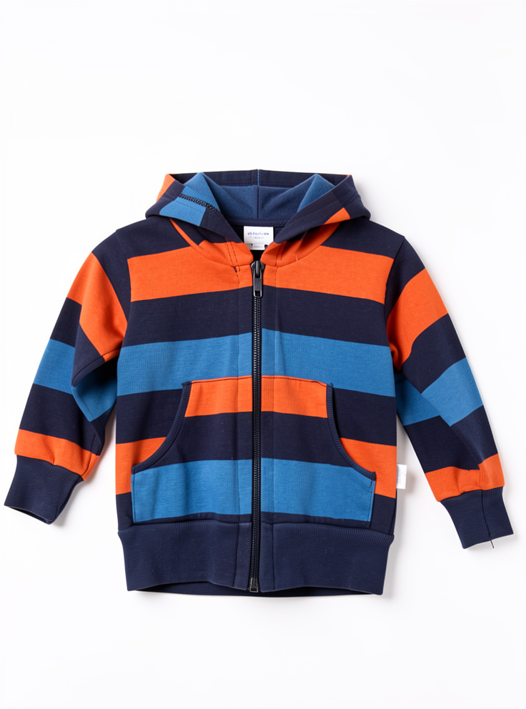 Campera de algodon con capucha