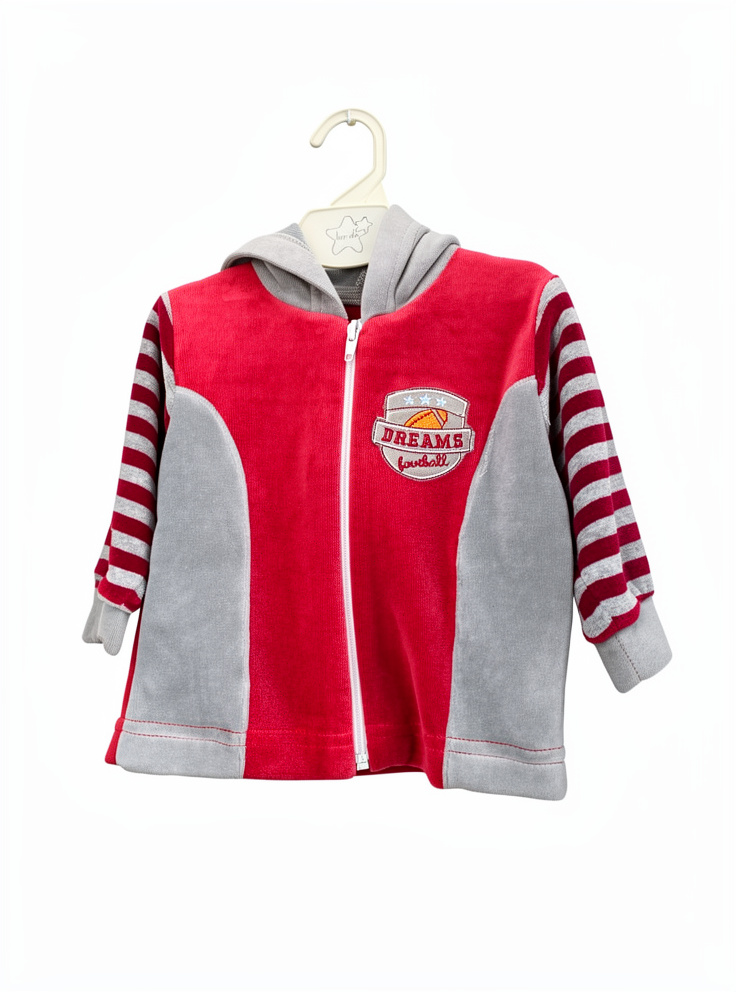 Campera de micropolar rosada
