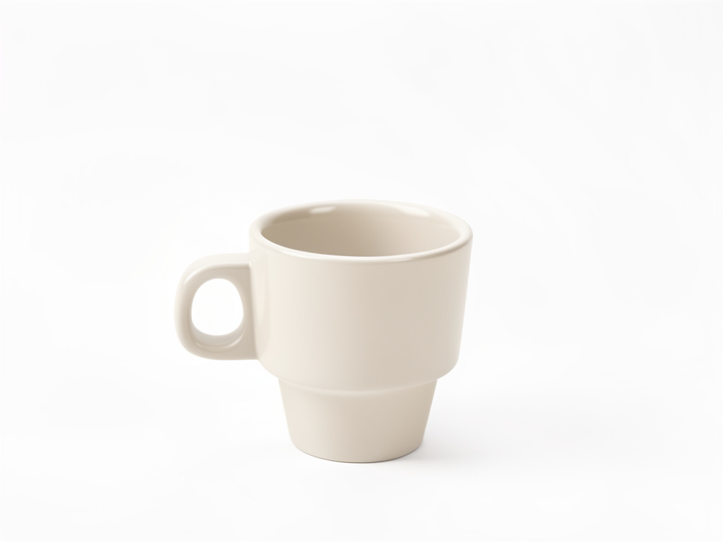 Taza blanca de cafe