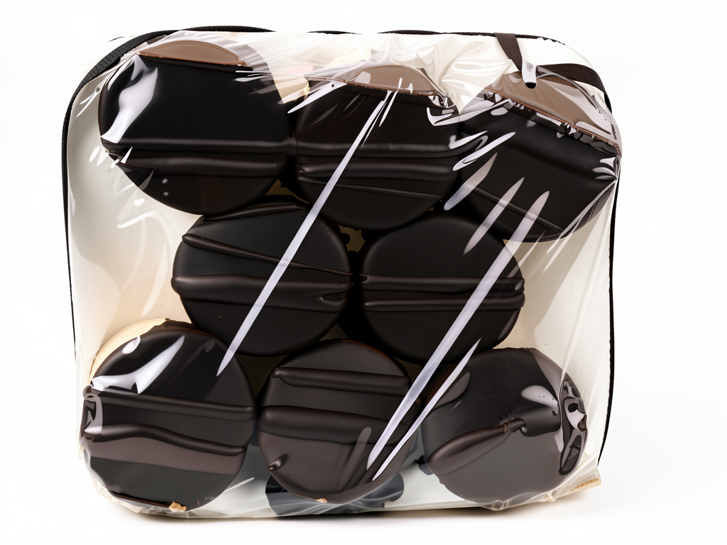 Bandeja de alfajores negros