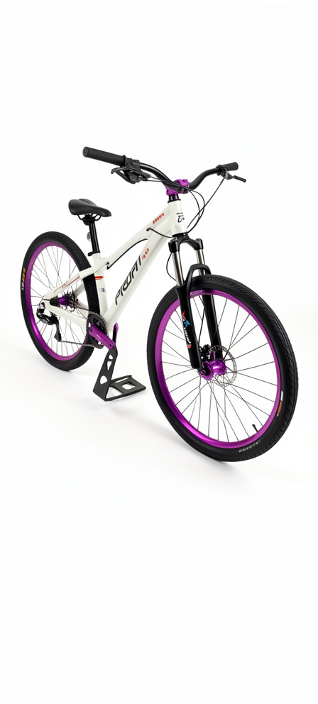 BICICLETA PROFIT 27ER FREAK ALUMINIO 8 VEL BLANCO