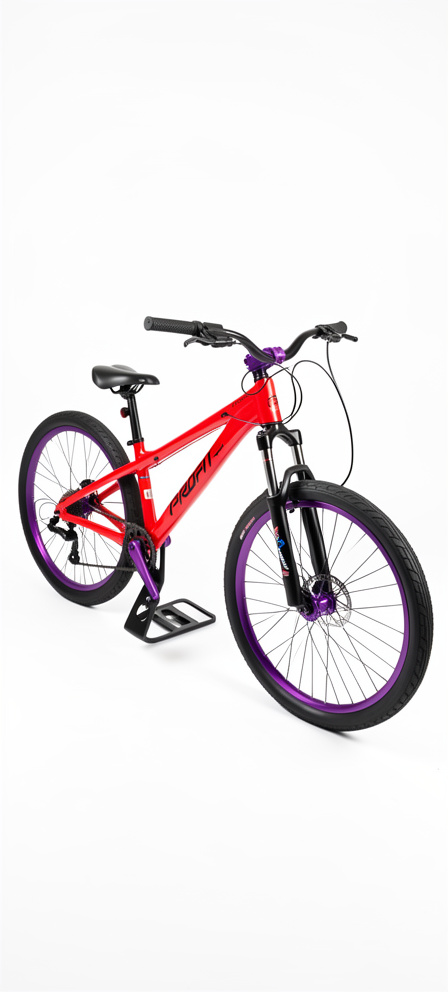 BICICLETA PROFIT 27ER FREAK ALUMINIO 8 VEL ROJA